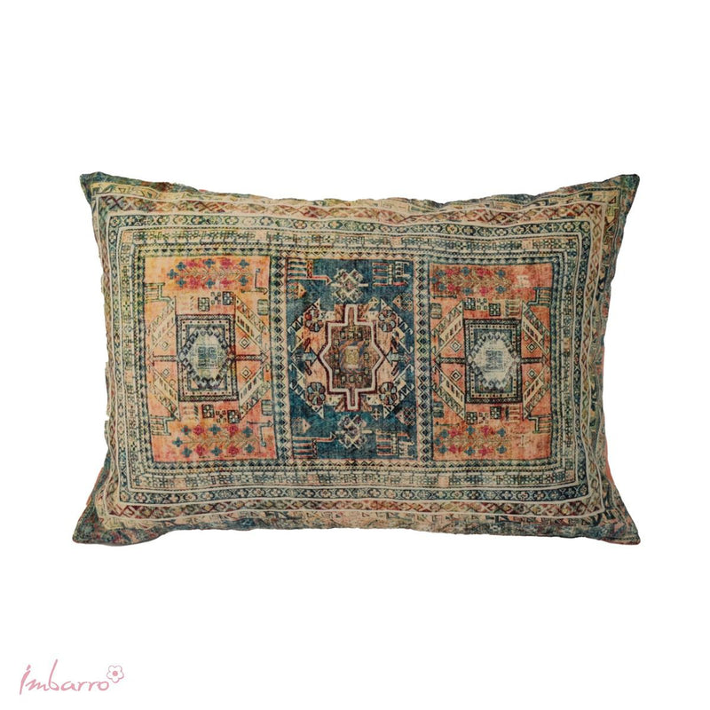 Decorative Cushion Imbarro - Kilim Blue