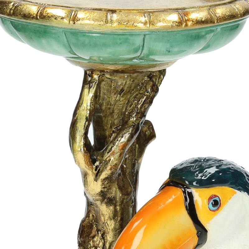 Candle Holder - Toucan Multicolor ↑ 30 Cm