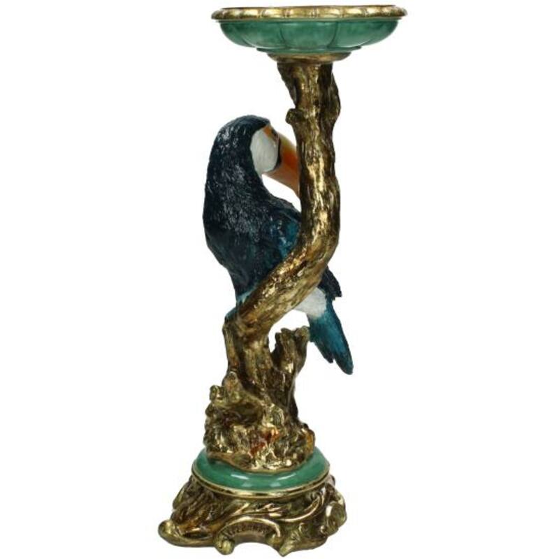 Candle Holder - Toucan Multicolor ↑ 30 Cm