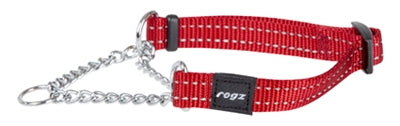 Rogz For Dogs Snake Halfslip Halsband Rood