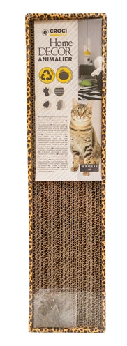 Croci Krabplank Homedecor Dierenprint Luipaard