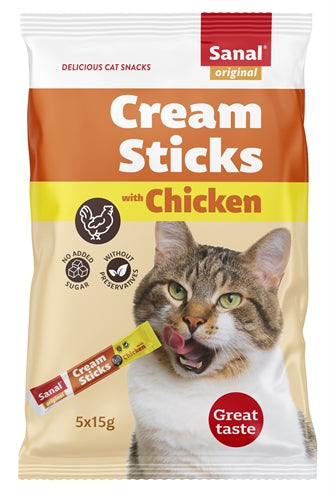 Sanal Cream Sticks Kat Kip