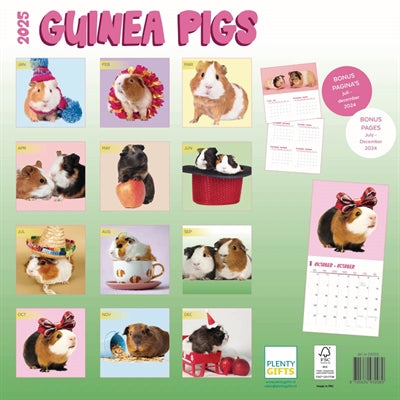 Merkloos Kalender Cavia's Studio 2025