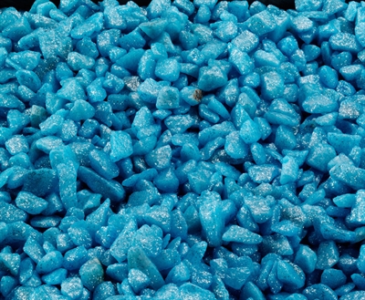 Aqua-della glamour steen indian blauw