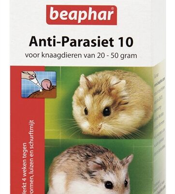 Beaphar anti-parasiet 10 knaagdier