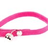 Halsband kat elastisch nylon roze