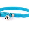 Halsband kat elastisch nylon turquoise