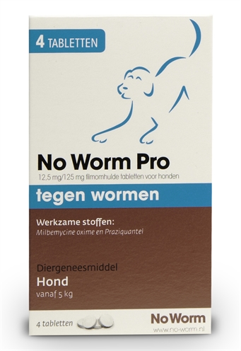 No worm pro hond