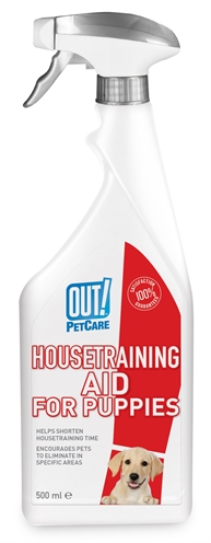 Out! housetraining aid for puppies