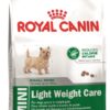 Royal canin mini light weight care