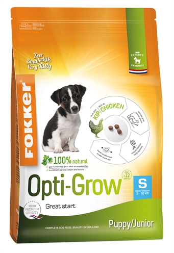 Fokker opti-grow puppy / junior small