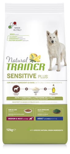 Natural trainer sensitive plus adult medium horse